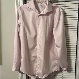 Calvin Klein Men's Pink Dress Shirt